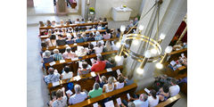 Ökumenischer Einschulungsgottesdienst in St. Crescentius (Foto: Karl-Franz Thiede)